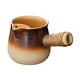 thumbnail image 1 of Tetera De Cerámica De 500ml, Tetera De Porcelana Duradera Para Café Con Agua Caliente Hirviendo Al Aire Libre, 1 of 3
