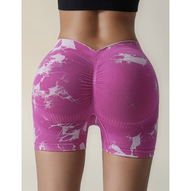 Short Deportivo Mujer Push Up Gimnasio Yoga