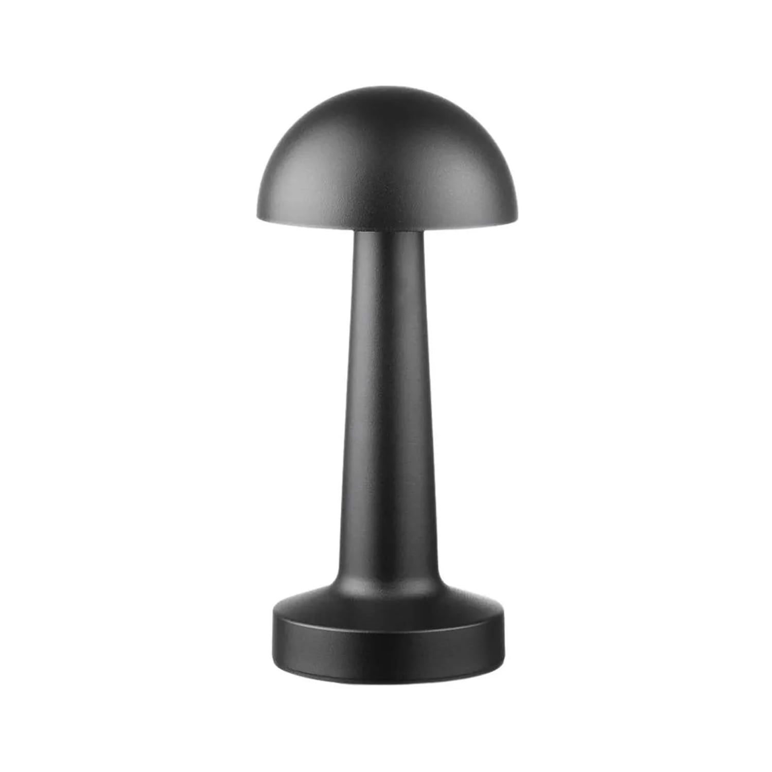 Hb Led - Lámpara De Mesa Led Recargable Mushroom Led Dimeable Negro