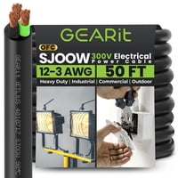 Cable De Alimentación Gearit 12 Awg 3 Conductores 15 M 300 V