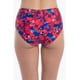 thumbnail image 2 of Bikini calzón con amarra estampado brillante rojo, 2 of 3