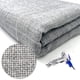 thumbnail image 1 of Tuft Dream Tela de tufting gris de 216 x 216 cm con kit de cuadrícula, 1 of 9