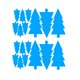 thumbnail image 1 of Feliz Navidad wallpaper wallpaper mu?eco de nieve panel resplandor en pino azul oscuro, 1 of 1