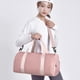 thumbnail image 4 of Bolsa de gimnasio moderna y sencilla, bolsa de lona para mujer, bolsa de lona pequeña, bolsa de viaje, bolsa deportiva, bolsas de fin de semana, 4 of 5