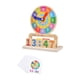 thumbnail image 4 of Reloj De Aprendizaje Montessori, Juguete Sensorial De Aprendizaje Temprano, Reloj De Enseñanza Analógico Para Bebé, 4 of 5