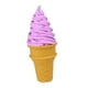 thumbnail image 3 of Modelo De Comida De Cono De Helado Falso Para Exhibir Postres, Accesorios Para Fotos, Decoración De Escritorio, Violeta, 3 of 5