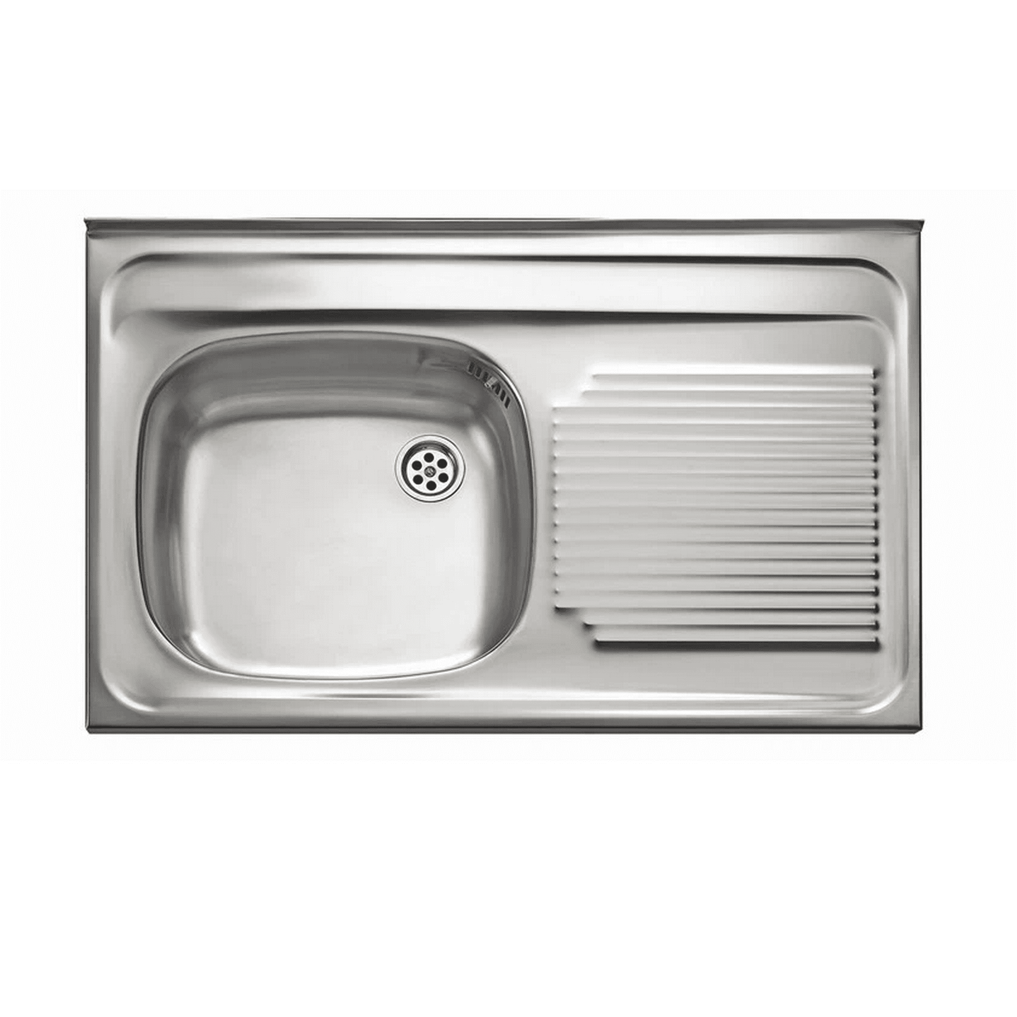 Lavaplato Teka 1sec.der Y 1dep. 0.8mt Sobrep. Monoblock