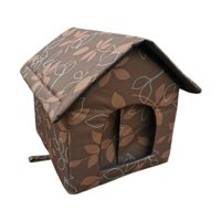 Ioensy - Casa Para Gatos Al Aire Libre, Cueva Para Gatitos, Refugio Impermeable Para Gatos Callejeros, Perros Y Cachorros
