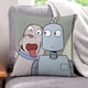 thumbnail image 1 of Robot Dreams Fundas de almohada de terciopelo con tema, regalos de funda de almohada, decoración para el hogar, cojín de lanzar, regalo de cumpleaños para fans y parejas.40*40cm., 1 of 6