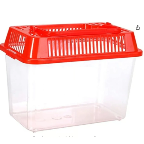 Genérico - Tanque De Pescado De Plástico Transparente Para Viajes