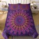 thumbnail image 1 of Purple Mandala Bedding Set Boho Duvet Cover Set 3 Piece Bohemian Comforter Cover with 2 Pillowcases, 1 of 5