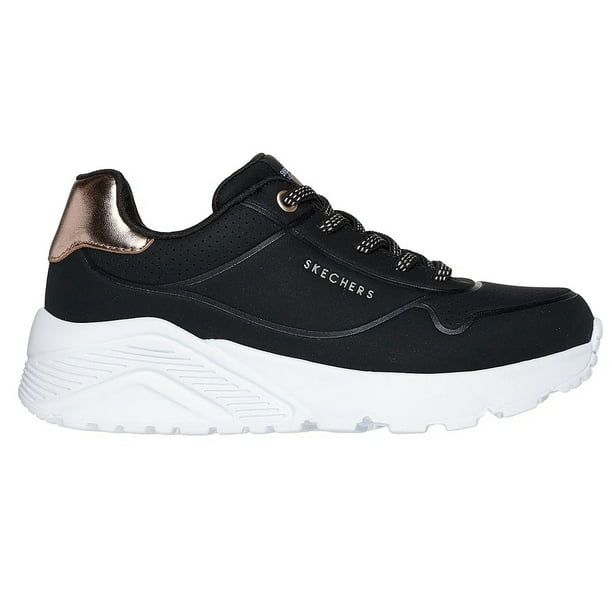 Zapatilla Kids Uno Lite Negro Skechers