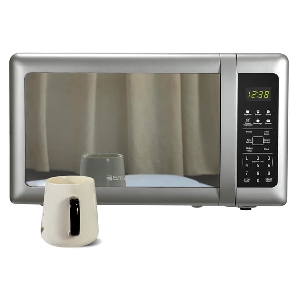 Horno microondas Emerson MW7601SL 700W 0.7 pies cúbicos Plata