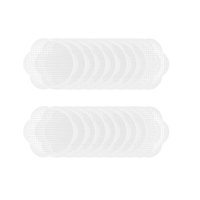 Magideal - 20X Captadores De Drenaje De Ducha Desechables, Tapón De Drenaje, Cubierta De Drenaje De Ducha, Autopegamento Para Drenaje De Suelo De Bañera De Baño