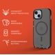 thumbnail image 3 of Case tech21 Evo Check para iPhone 15 con MagSafe Smokey, color negro, 3 of 8