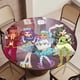 thumbnail image 5 of Ever After High theme Fitted Round Tablecloths Elastic Edged Table Covers Waterproof Table Cloth For Kitchen Holiday Party Tables Decor 150cm, 5 of 6