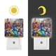 thumbnail image 3 of Monsters University / Universidad de Monstruos Luz nocturna LED con sensor de anochecer a amanecer para dormitorio, baño, pasillo, escaleras - Lámpara LED nocturna de enchufe, 0.5W - 1 pieza, 3 of 6