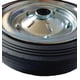thumbnail image 3 of 2X Ruedas Neumatico de Yegua Carro Feria Repuesto 14cm 5,5'' multicolor, 3 of 6