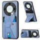 thumbnail image 1 of Funda Resistente para Honor X9A con Tarjetero y Soporte, Diseño Magnético Azul, 1 of 5