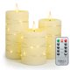 thumbnail image 2 of Velas LED Homwamee 3 piezas 10 cm 13 cm 15 cm sin llama, 2 of 7