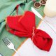 thumbnail image 1 of suxuMhao Servilletas de Tela de Doble Cara, Paquete de 8 Rojo&Verde 15.75x15.75in, Servilletas de Cena de Tela Reutilizables Lavables de Algodón Suaves y Absorbentes, Servilletas de Tela Perfectas, 1 of 3