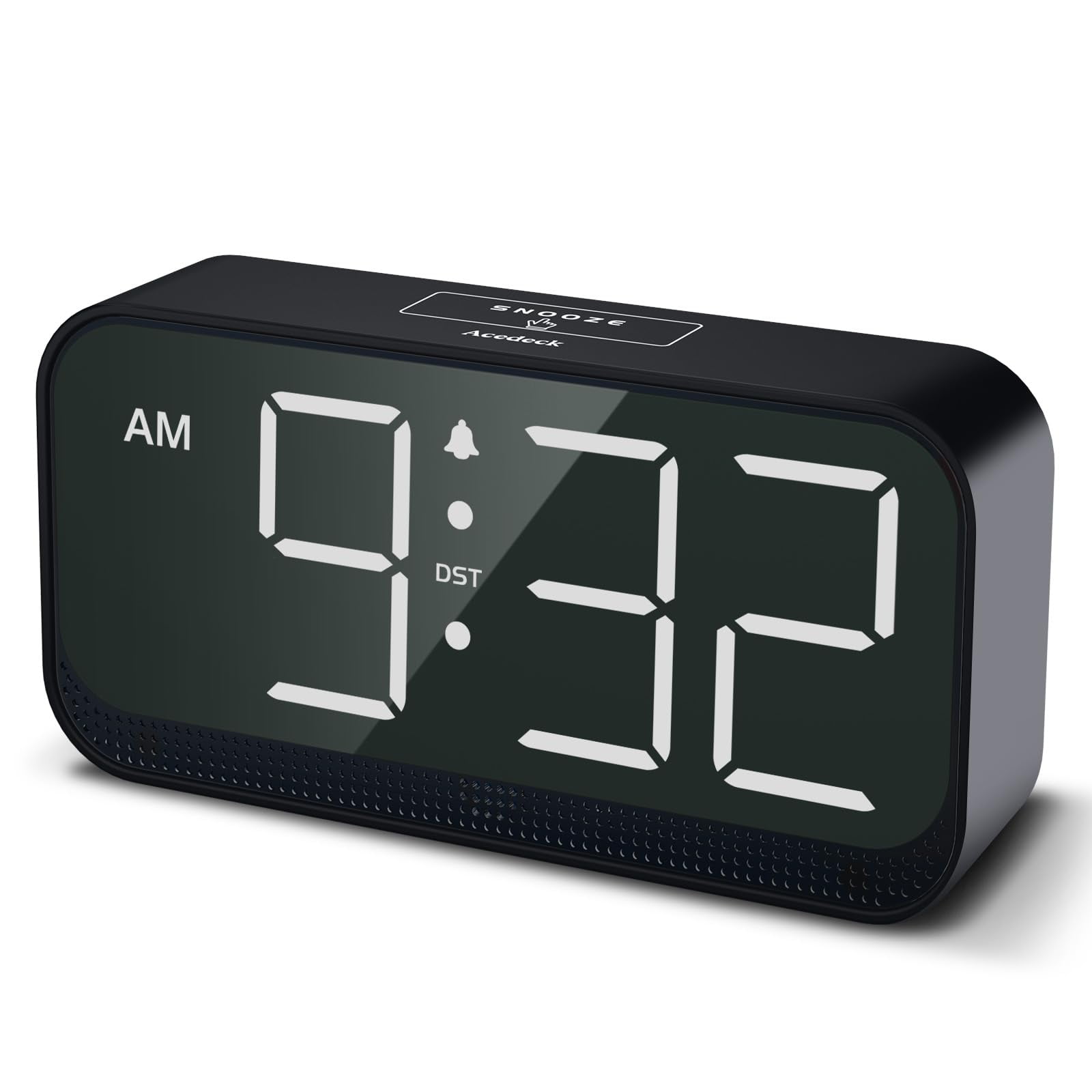 Reloj Despertador Digital Acedeck Con Pilas Para Dormitorio