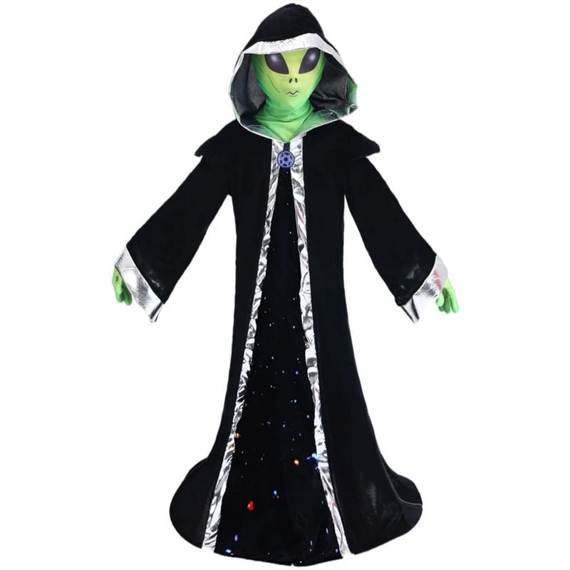 Red Sale - Disfraz De Extraterrestres Cosplay Stardy Verde Infantil