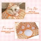 thumbnail image 3 of Bolsa de túnel de gato de 2 piezas para gatos de interior, bolsa plegable de túnel de mascotas con un pequeño ratón y una bola de juguete, papel de arrugas portátiles para esconder y buscar, 3 of 3