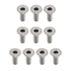 thumbnail image 1 of Tornillos Hexagonales de Titanio, M3 x 10mm, Pack de 10, 1 of 3