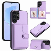 Foxdock Funda Para Samsung Galaxy S22 Ultra Con Bloqueo Rfid - Diseño Elegante Con Cierre De Botón