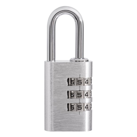 Candado Brinks de Combinación de 3 Dígitos, 28 mm, de Aluminio