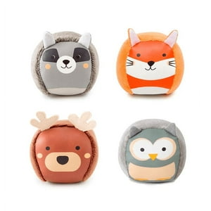 Little Big Friends - Set De 4 Doodballs Diseño Bosque