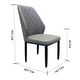 thumbnail image 3 of Pack 4 Silla Comedor Blossom Gris, 3 of 6