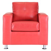 Muebles América - Sofá George 1 Cuerpo Rojo