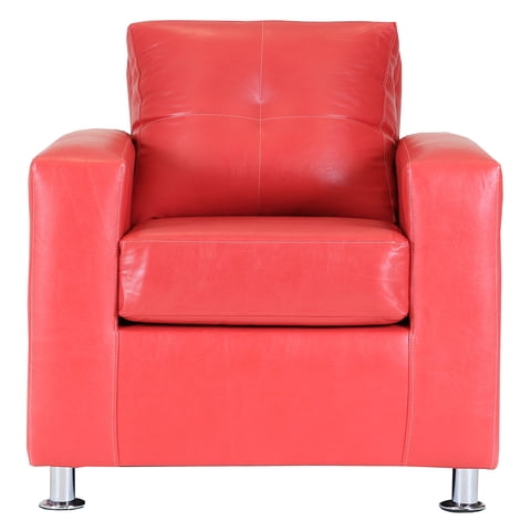 Muebles América - Sofá George 1 Cuerpo Rojo