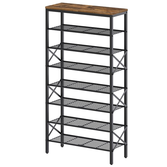 Organizador de almacenamiento de zapatos YATINEY de 8 niveles, 32 pares