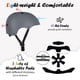 thumbnail image 5 of Casco de bicicleta OUWOER ajustable multideportivo para niños pequeños y jóvenes, 5 of 7