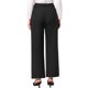 thumbnail image 3 of INSPIRE CHIC Pantalones de Vestir de Trabajo para Mujeres con Cintura Elástica en la Parte Posterior Pantalones de Algodón Pantalones de Negocios con Bolsillos S Negro, 3 of 6