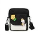thumbnail image 1 of Kids Cartoon Cute Chest Bag With Random Badge Nylon Coin Purse Ultralight Satchel Travel Hiking Shoulder Bag Daypack, 1 of 2