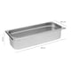 thumbnail image 4 of Contenedor Gastronómico Acero Inoxidable Gn 2/4x10 Cm Linea Premium, 4 of 4