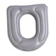 thumbnail image 5 of Cojín De Inodoro Inflable, Cojín De Apoyo Para Viajes, Hogar, Ancianos, Gris, 5 of 5