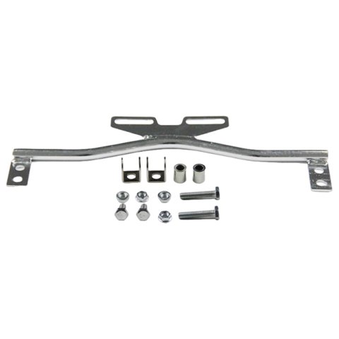 Magideal - Accesorios Para Soporte De Luz De Motocicleta, Piezas De Repuesto, Accesorios Compatibles Resistentes, Barra De Soporte De Luz De Hierro Para Plata