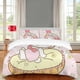 thumbnail image 1 of DIEZ The Girls My Bunny Melody Theme Bedding Set3 Piece 3D Melody Flowers Printed Breathable Durable Microfiber Comforter SetGifts for Boys and Girls Twin, 1 of 5