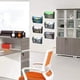 thumbnail image 5 of Archivador de pared Samstar Metal con 6 bolsillos, 5 of 7