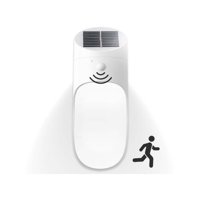 Pro Outdoor - Aplique Solar Blanco Contra Agua