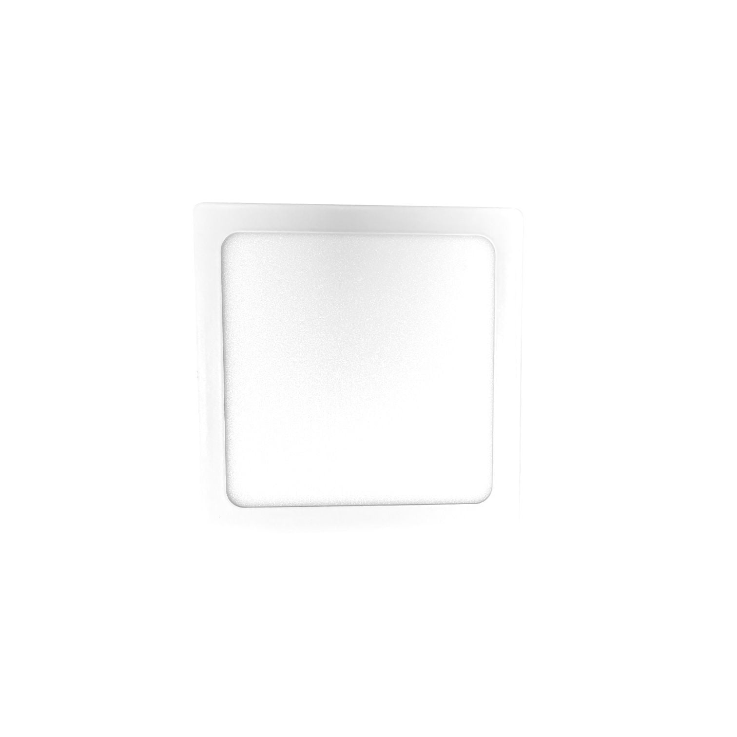 Panel Led Sobrepuesto Cuadrado 12w Luz Fría 6500k -fsl