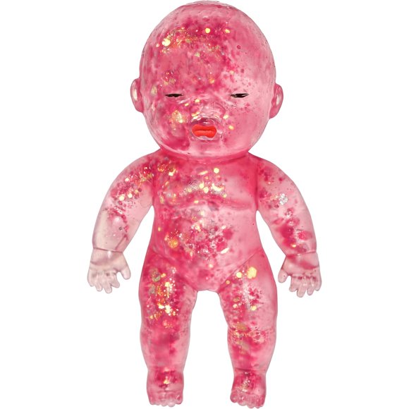Juguete Antiestrés VSFPLM Bola de Muñeca con Purpurina Rosa