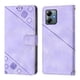 thumbnail image 4 of Funda Cartera para Motorola Moto G Play 2025 con Soporte y Ranuras, Resistente a Golpes y Rayones Morado, 4 of 5