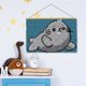thumbnail image 2 of Kit de Manualidades YP Latch Hook Ballena 36x25 cm Lienzo, 2 of 7