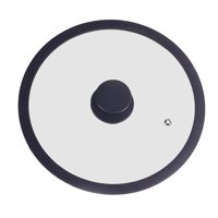 Magideal - Tapa De Silicona Para Sartén, Tapa Universal, Resistente Al Calor, Cubierta De Repuesto Para Sartén, Borde De Silicona Para Olla Para Carne, Olla Para 29 Centímetros